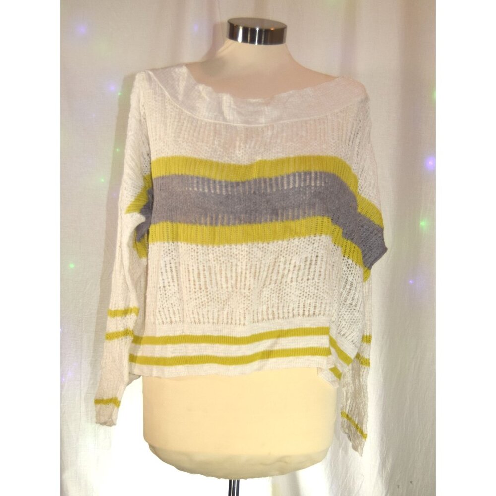 Free People Striped Sweater size Medium